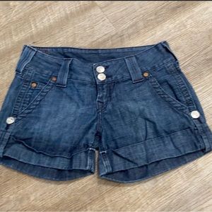 True Religion Sammy Jean Shorts